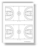 Thumbnail image of NCAA basketball court diagram